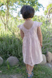 Vestido alas 1 algodón lino - Lina Sustentable, ropa Niño Chile, ropa de niño en oferta