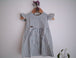 Vestido alas 1 algodón lino - Lina Sustentable, ropa Niño Chile, ropa de niño en oferta