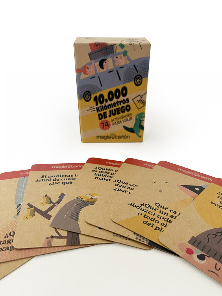10.000 Kilometros de Juego, cartas de viaje