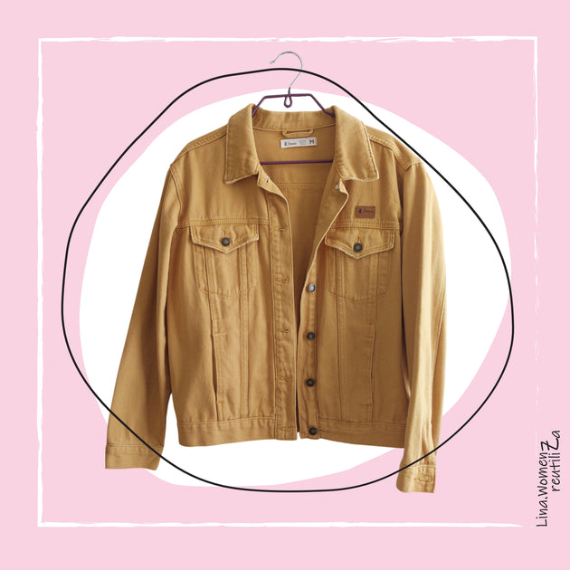 Chaqueta mezclilla con bolsillos - Lina Sustentable, ropa Niño Chile, ropa de niño en oferta