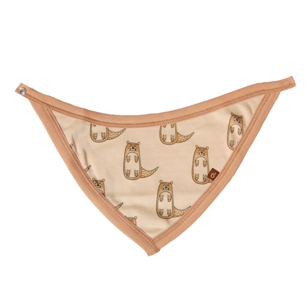 Babero reversible Algodón Pima Orgánico - Lina Sustentable, ropa Niño Chile, ropa de niño en oferta