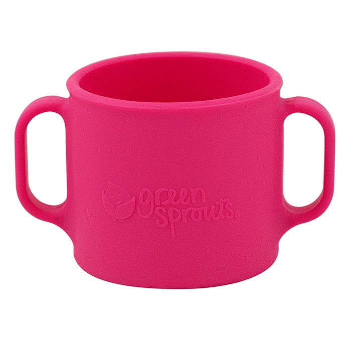 Vaso silicona con asas 12m+ - Lina Sustentable, ropa Niño Chile, ropa de niño en oferta