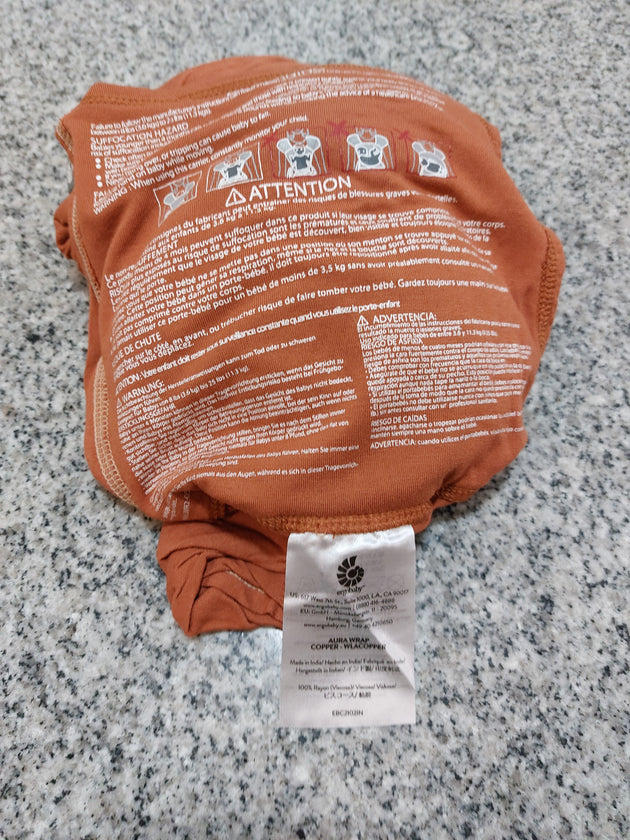 Fular Ergobaby Copper - Lina Sustentable, ropa Niño Chile, ropa de niño en oferta