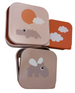 Set de 3 cajas colación/ snack - Lina Sustentable, ropa Niño Chile, ropa de niño en oferta