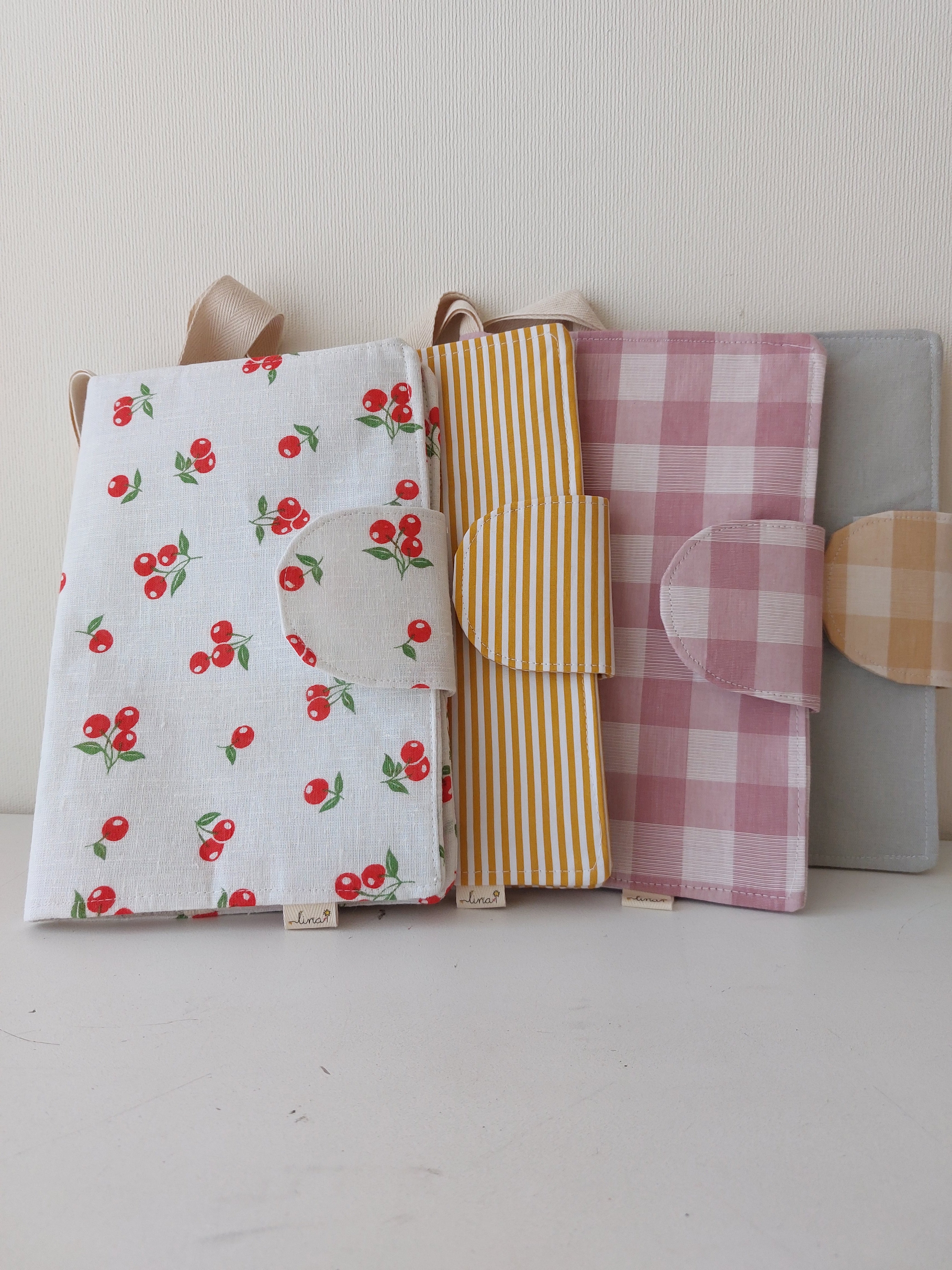 Estuche Porta Pañales Acolchado de Algodón/Lino - Lina Sustentable, ropa Niño Chile, ropa de niño en oferta