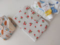 Estuche Porta Pañales Acolchado de Algodón/Lino - Lina Sustentable, ropa Niño Chile, ropa de niño en oferta