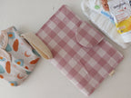 Estuche Porta Pañales Acolchado de Algodón/Lino - Lina Sustentable, ropa Niño Chile, ropa de niño en oferta