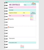Cuaderno Control pediátrico bebé