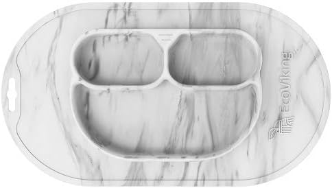 Plato de silicona libre BPA bandeja con ventosa - Lina Sustentable, ropa Niño Chile, ropa de niño en oferta