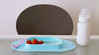 Plato de silicona libre BPA bandeja con ventosa - Lina Sustentable, ropa Niño Chile, ropa de niño en oferta