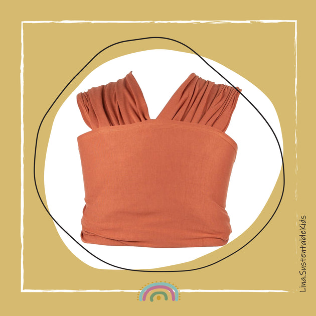 Fular Ergobaby Copper - Lina Sustentable, ropa Niño Chile, ropa de niño en oferta