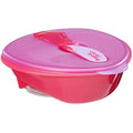 Bowl con succión, tapa y cuchara - Lina Sustentable, ropa Niño Chile, ropa de niño en oferta