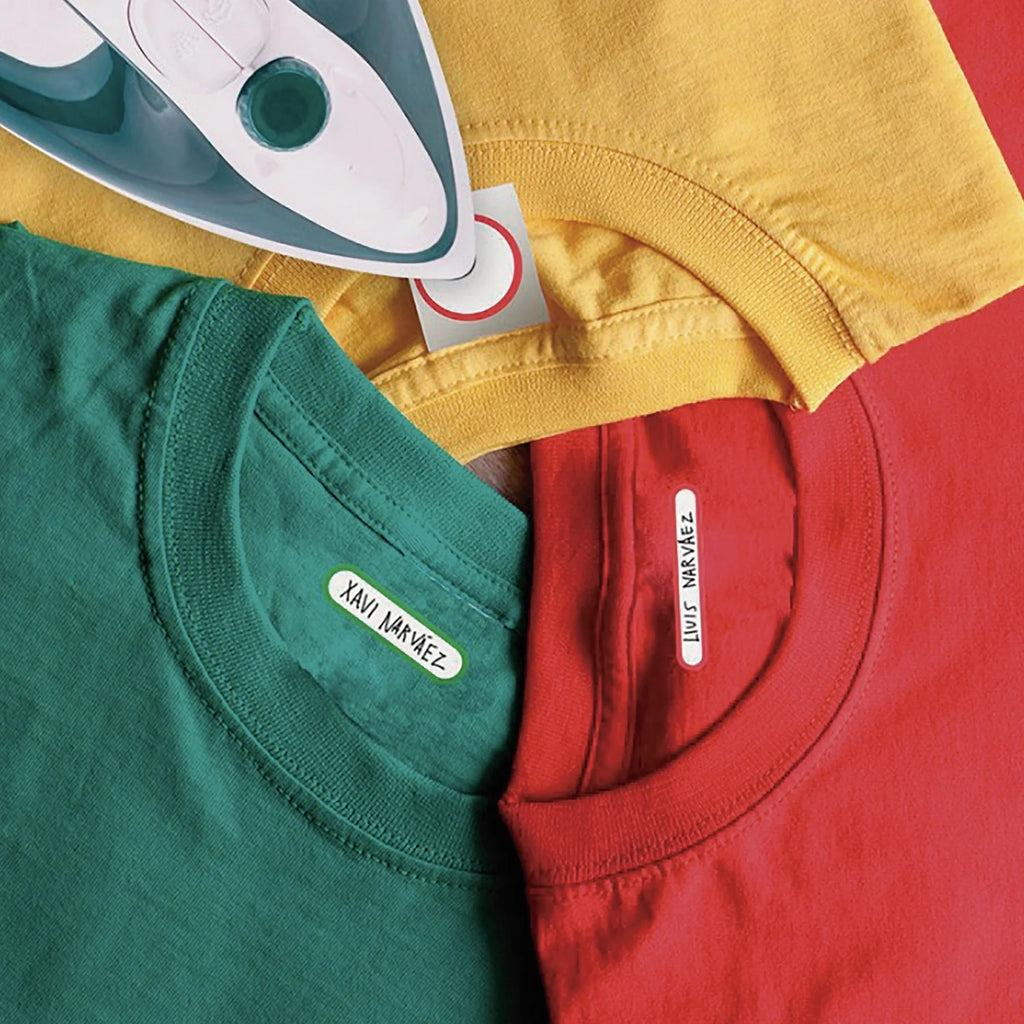 Etiquetas para ropa escribir y planchar - Lina Sustentable, ropa Niño Chile, ropa de niño en oferta