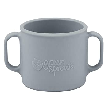 Vaso silicona con asas 12m+ - Lina Sustentable, ropa Niño Chile, ropa de niño en oferta