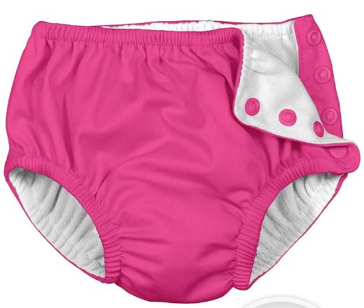 Iplay Traje de Baño con pañal Zunga fucsia