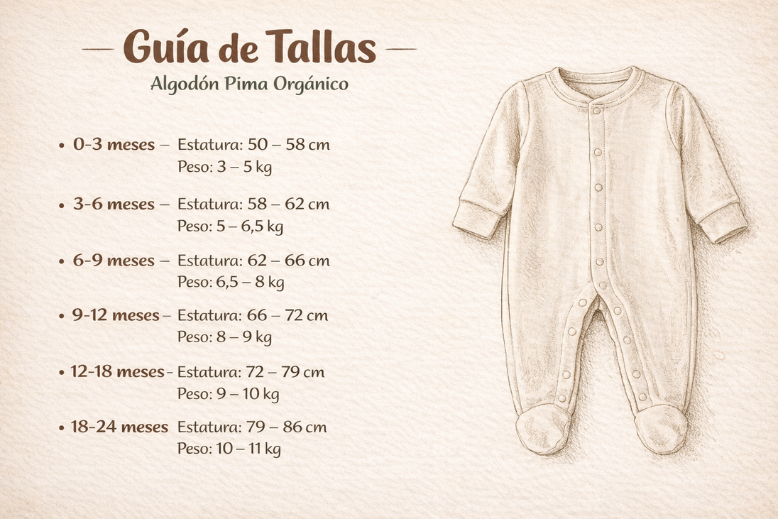 Enterito Algodón Pima 100% Orgánico - Lina Sustentable, ropa Niño Chile, ropa de niño en oferta