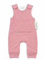 Jardinera bebé interior algodón 100% Pima 6 a 12 meses color rosa