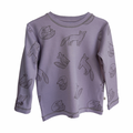 Polera Manga Larga Algodón Pima 100% Orgánico Zorro