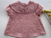 Blusa manga corta floreado rosa - Lina Sustentable, ropa Niño Chile, ropa de niño en oferta