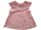 Blusa sin mangas rosada