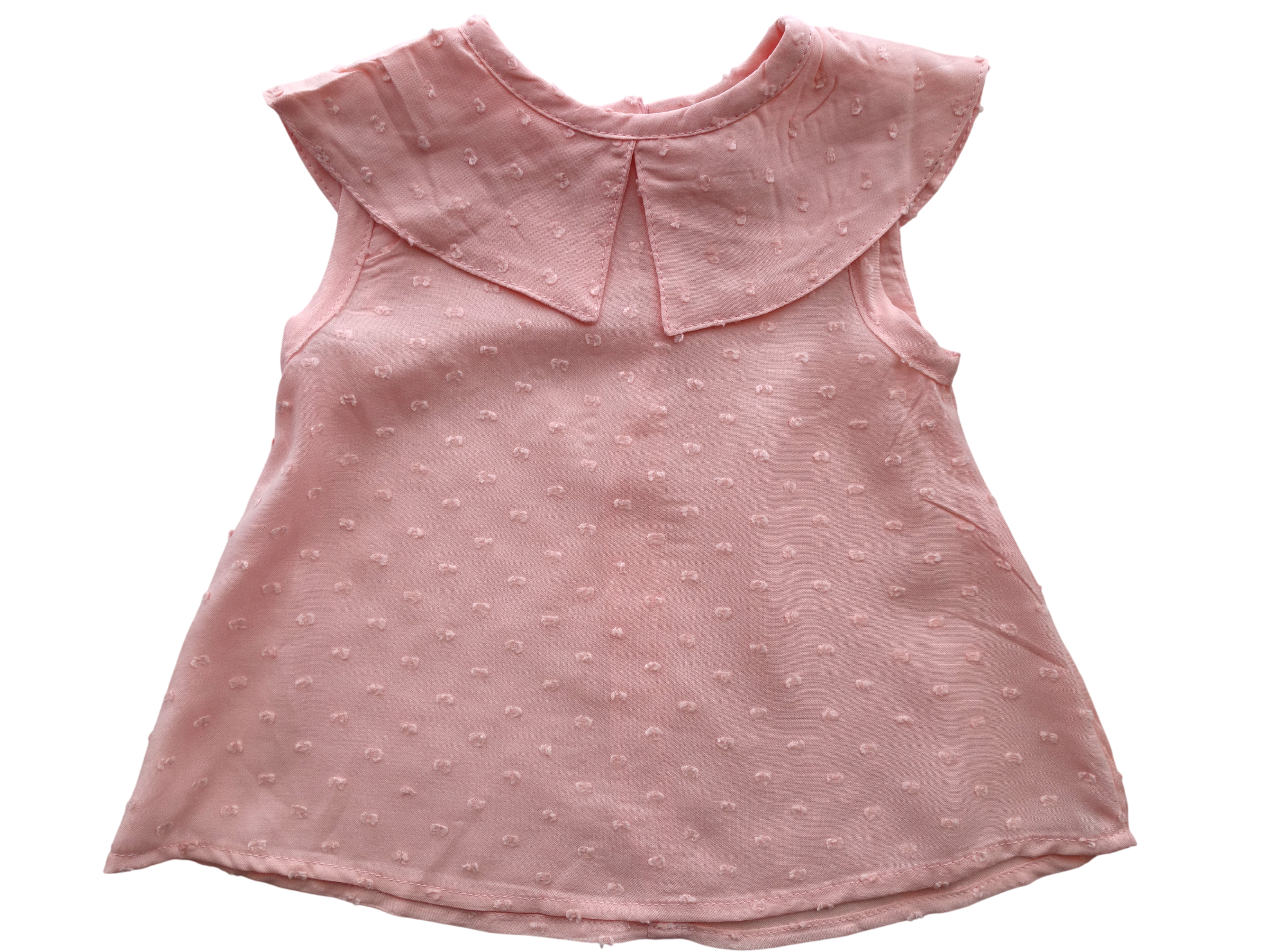 Blusa sin mangas rosada