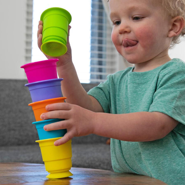 Vasos de construcción succión - Lina Sustentable, ropa Niño Chile, ropa de niño en oferta