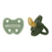2 Pack Chupete de caucho HEVEA Ortodoncia 3-36 meses Moss...