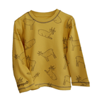 Polera Manga Larga Algodón Pima 100% Orgánico Huemul