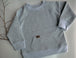 Polerón canguro algodón gris claro - Lina Sustentable, ropa Niño Chile, ropa de niño en oferta