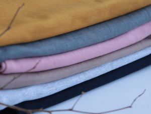 Polerón canguro algodón gris claro - Lina Sustentable, ropa Niño Chile, ropa de niño en oferta