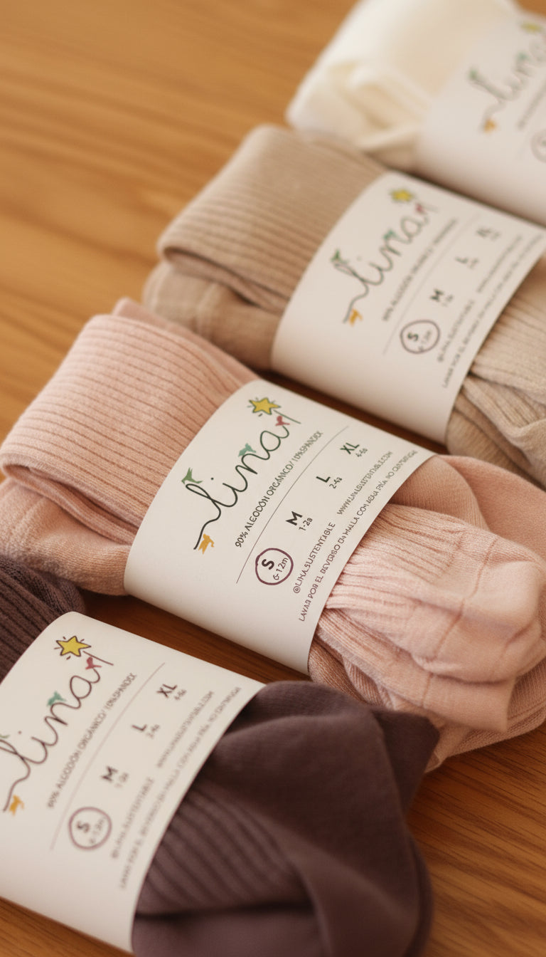 Panty algodón orgánico - Lina Sustentable, ropa Niño Chile, ropa de niño en oferta