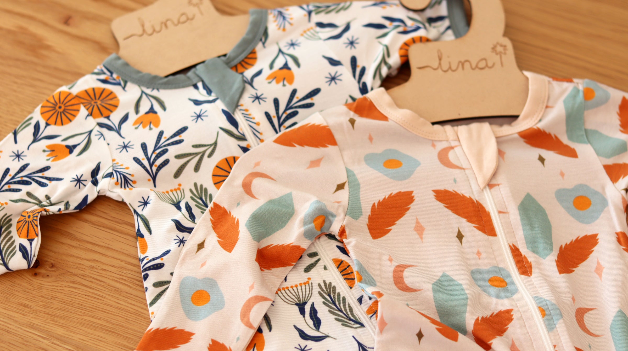 Enterito con cierre de bambú - Lina Sustentable, ropa Niño Chile, ropa de niño en oferta