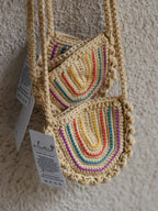 Tejido mini cartera 100% Algodón