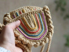 Tejido mini cartera 100% Algodón