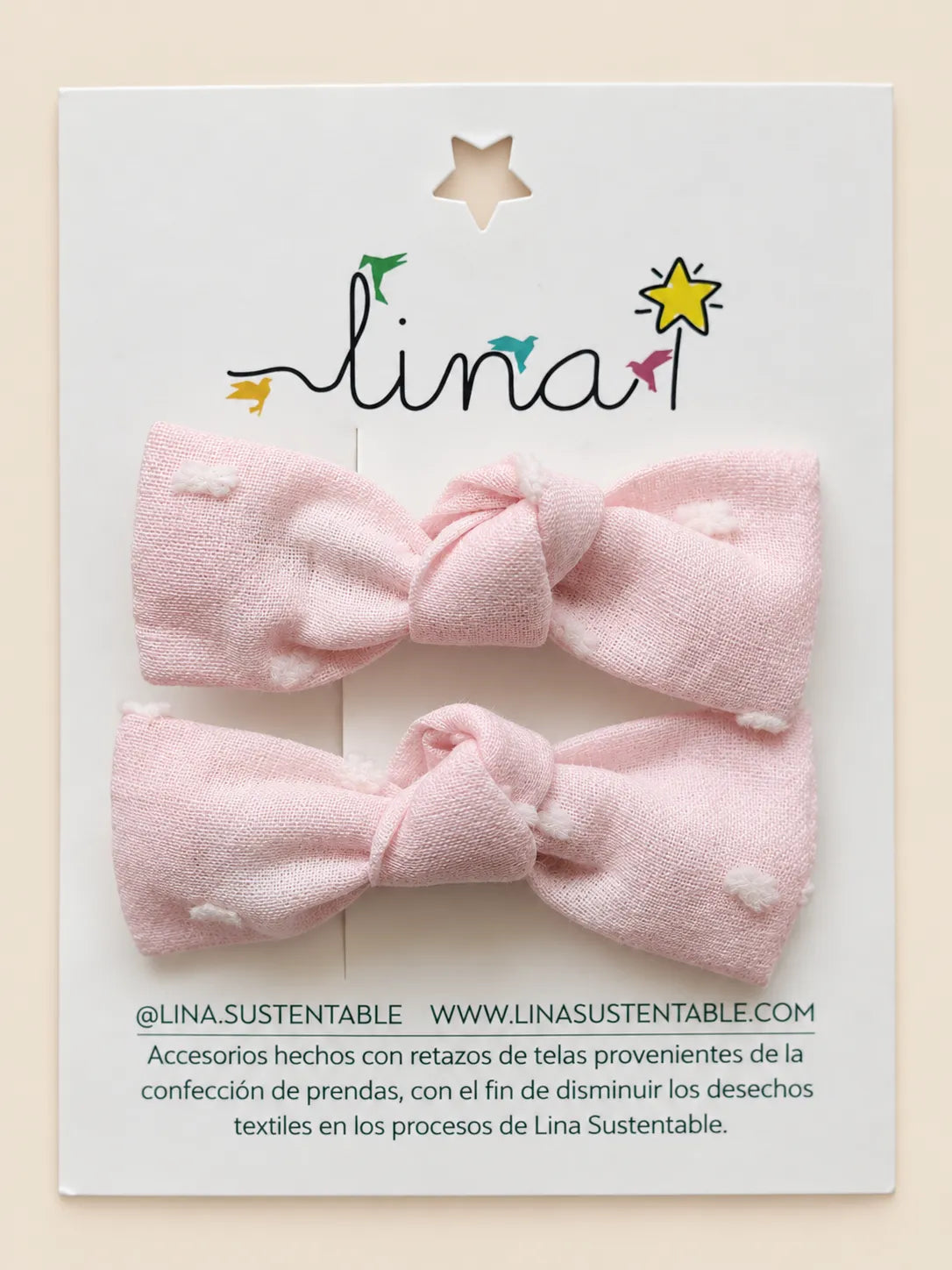 Pinche con Nudo para el Pelo de Niña