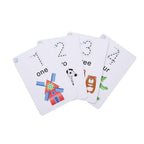 Tarjetas números, escribir y borrar - Lina Sustentable, ropa Niño Chile, ropa de niño en oferta