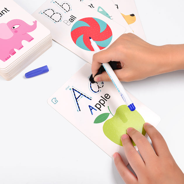 TARJETAS ABECEDARIO, ESCRIBIR Y BORRAR