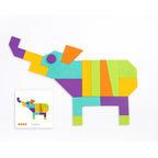 Tarjetas con bloques coloridos - Lina Sustentable, ropa Niño Chile, ropa de niño en oferta
