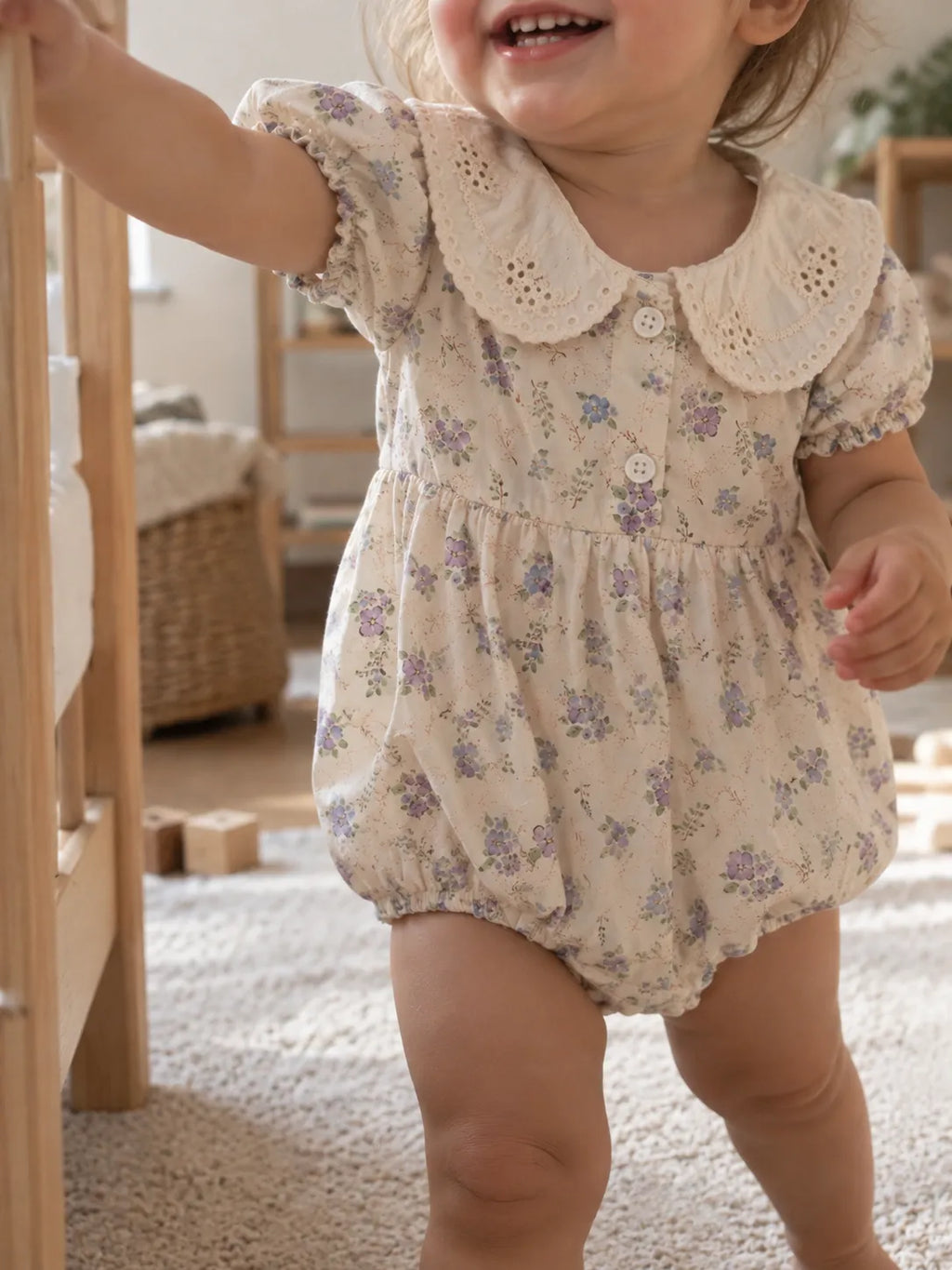 Pelele Olivia 100% Algodón para Bebé