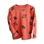 Polera Manga Larga Algodón Pima 100% Orgánico Pingüino