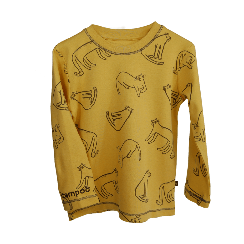 Polera Manga Larga Algodón Pima 100% Orgánico Puma