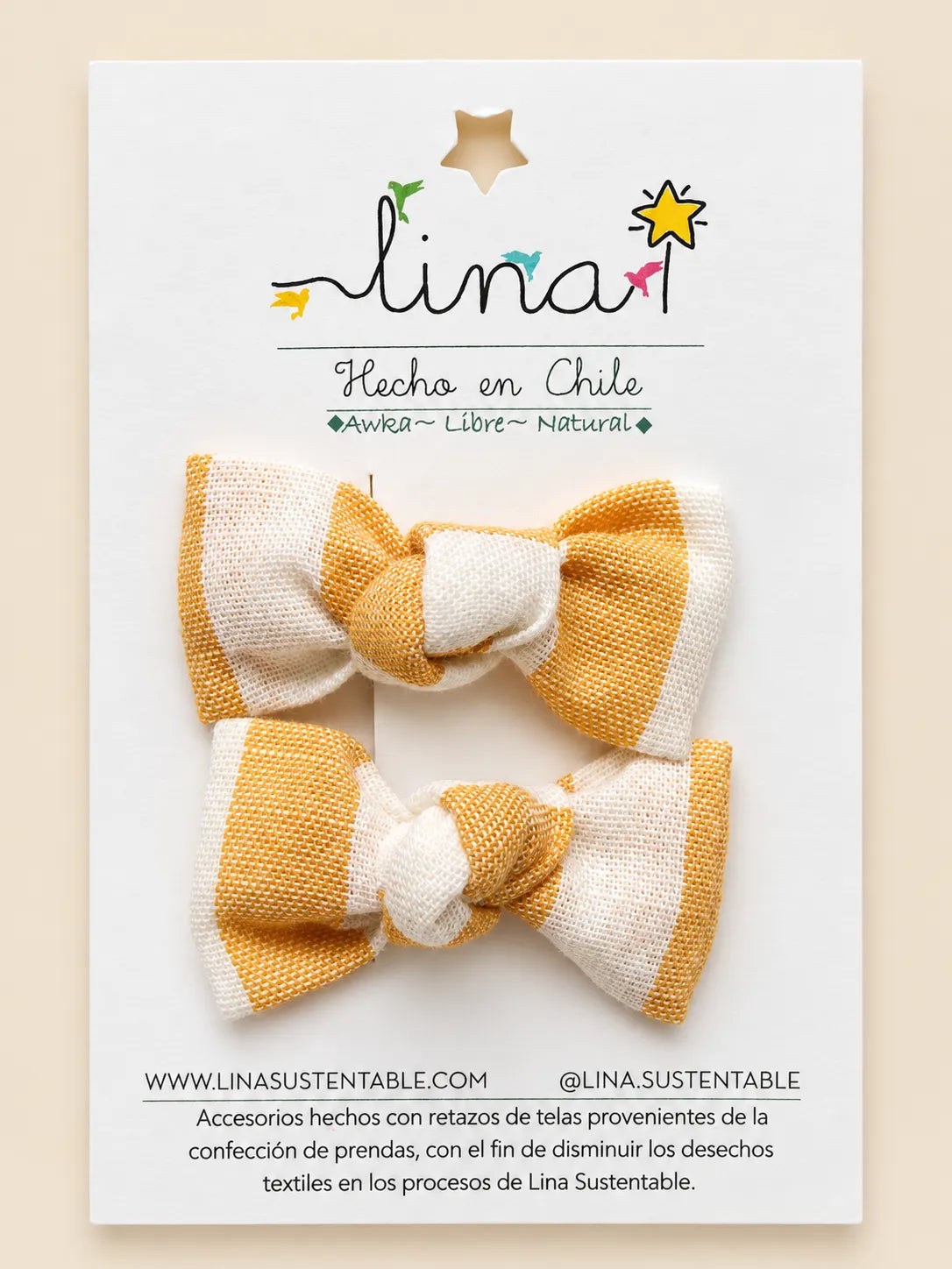 Pinche con Nudo para el Pelo de Niña