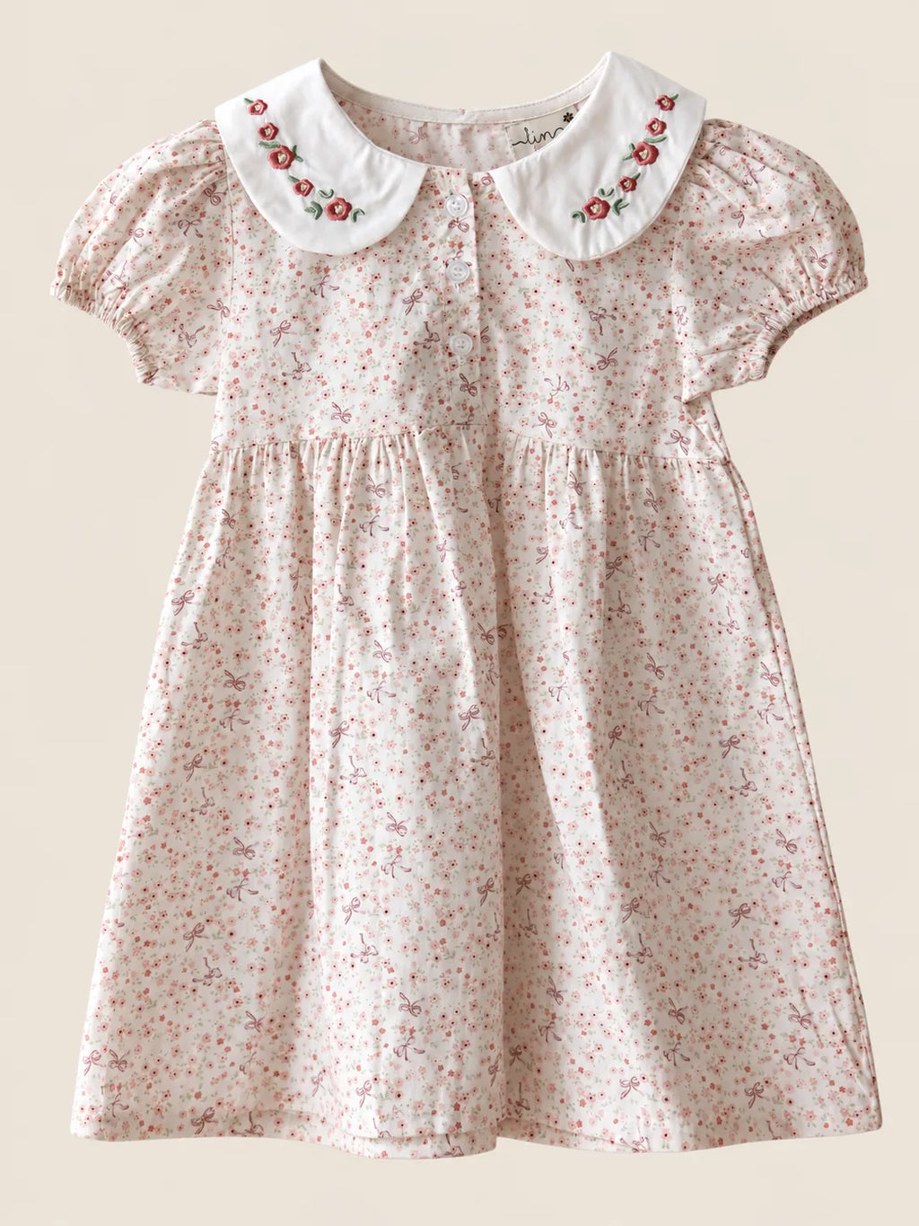 Vestido Amelia 100% Algodón para Niña