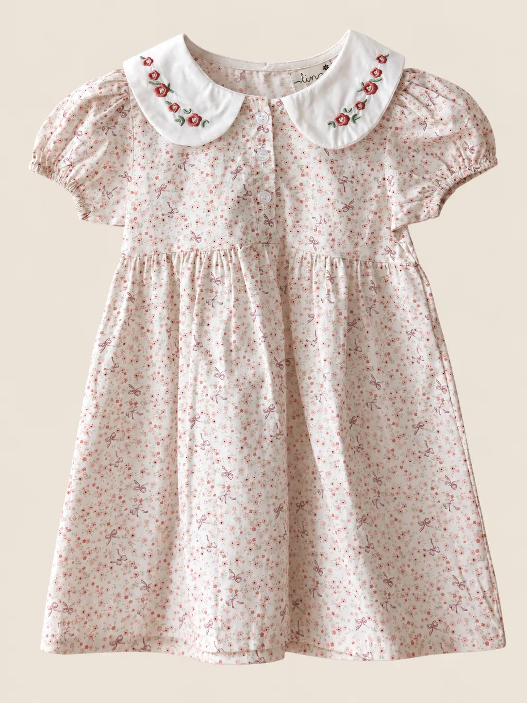 Vestido Amelia 100% Algodón para Niña