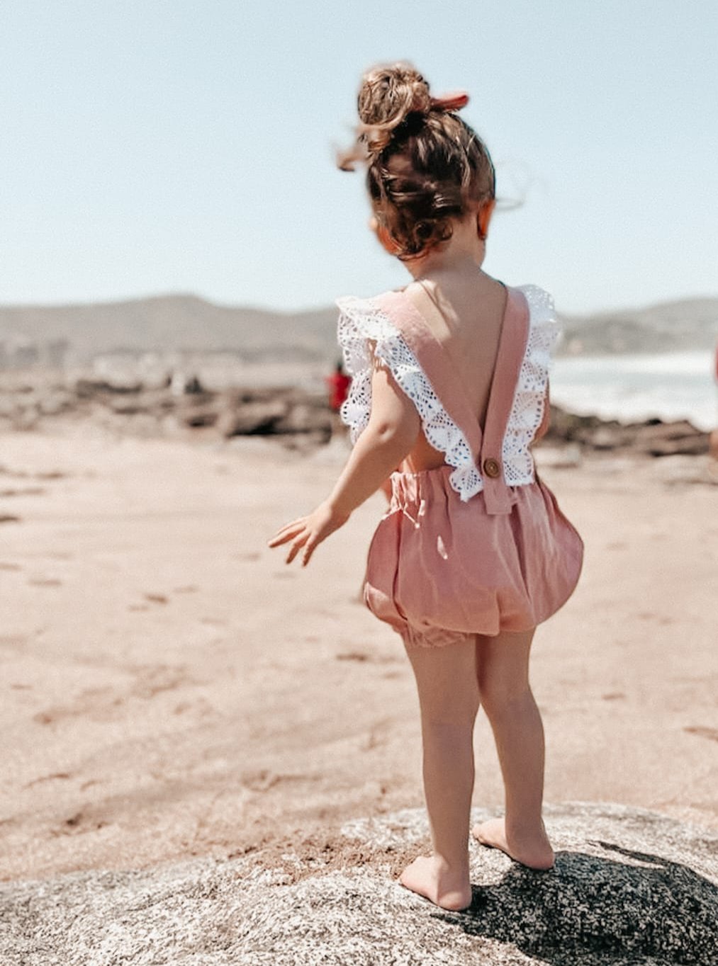 Ranita de algodón con bolillo - Lina Sustentable, ropa Niño Chile, ropa de niño en oferta