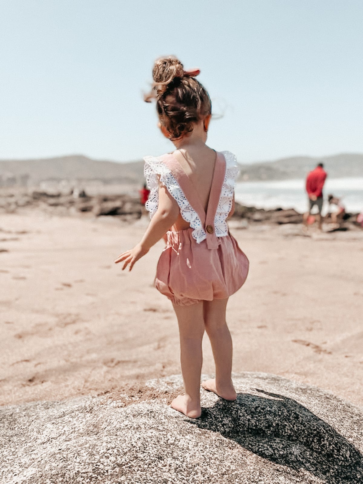 Ranita de algodón con bolillo - Lina Sustentable, ropa Niño Chile, ropa de niño en oferta