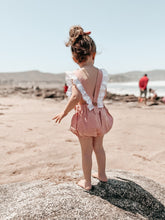 Cargar imagen en el visor de la galería, Ranita de algodón con bolillo - Lina Sustentable, ropa Niño Chile, ropa de niño en oferta
