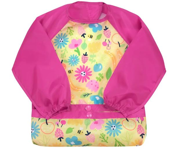 Babero Manga Larga 12-24m - Lina Sustentable, ropa Niño Chile, ropa de niño en oferta