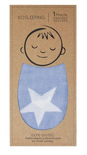 Cargar imagen en el visor de la galería, Manta Swaddle azul - Lina Sustentable, ropa Niño Chile, ropa de niño en oferta
