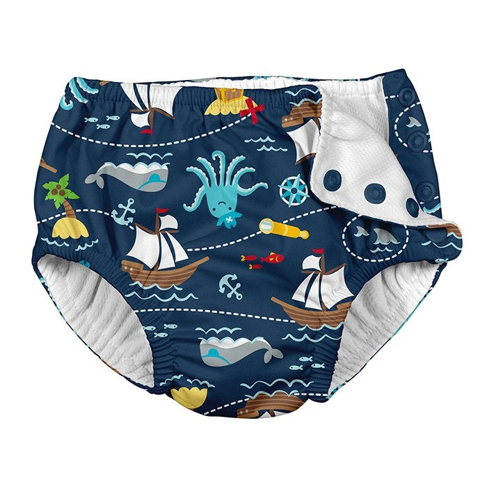 Traje de Baño zunga con pañal niño - Lina Sustentable, ropa Niño Chile, ropa de niño en oferta